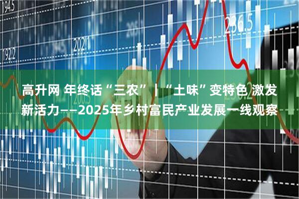 高升网 年终话“三农”｜“土味”变特色 激发新活力——2025年乡村富民产业发展一线观察